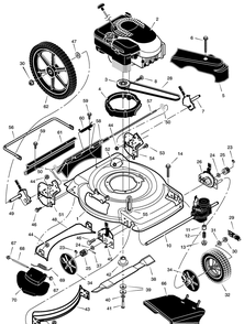 Part Location Diagram of 672684 Murray Guard, Rear
